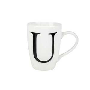 Mug daily tall letter u,400ml