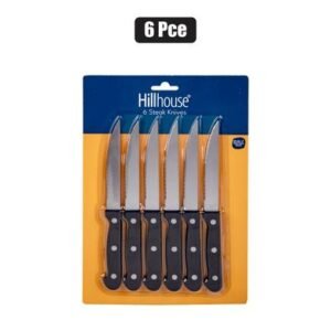 Knife-set 6pc serrated hillhouse