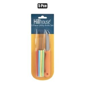 Knife-set 5pc utility colours hillhouse