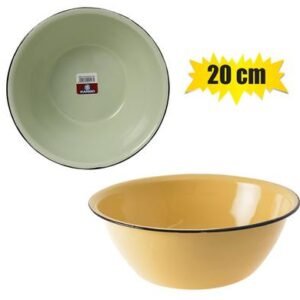 Mixing bowl enamel 20cm plain cash-bowl