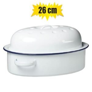 Roaster enamel 1st-grade oval 26cm