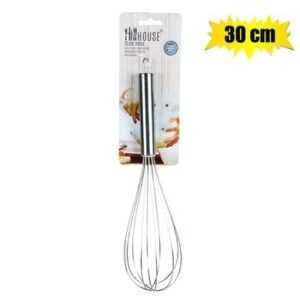 Egg-whisk s/s 30cm hillhouse