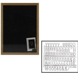 Plaque pl letter board 40x30cm