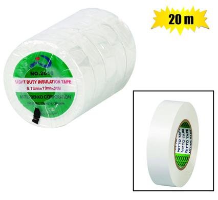 Ins-tape nitto white 19mmx20m