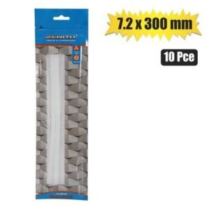 Glue-sticks h/melt 7.2x300mm 10pc zenith
