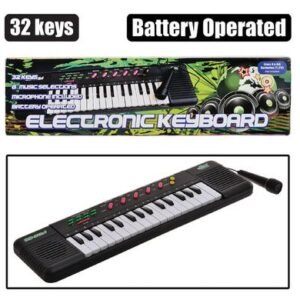 Musical keyboard electronic w/mic 32 key