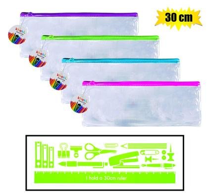 Pencil case clear 30cm