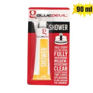 Glue-devil silicone 90ml shower (clear)