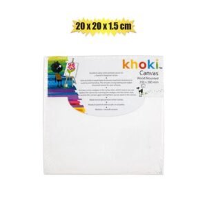 Art+craft paint canvas 20x20cm wood mnt