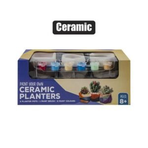 Art+craft paint your own planters