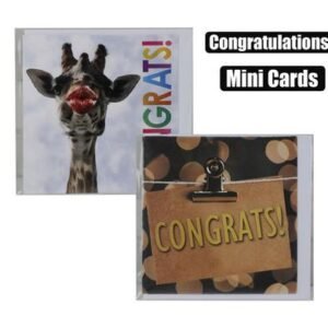 Card & env mini congrats designs