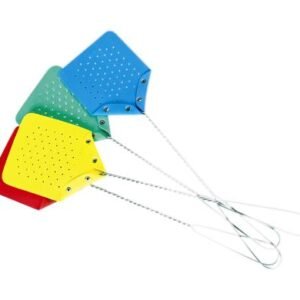 Fly-swatter rubber asstd-colours