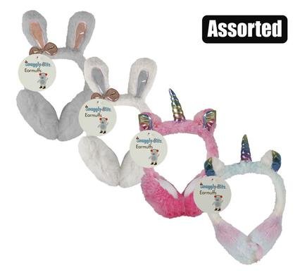 Winter earband plush asstd