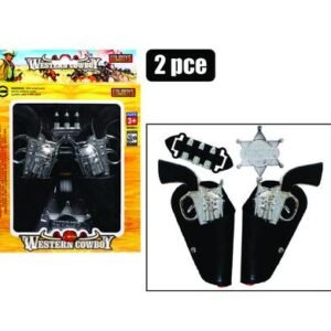 Guns hand 7pc wild-west playset w/holste