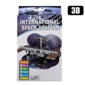 Puzzle 3d board international space stat