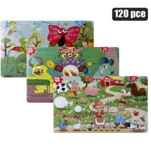 Puzzle jigsaw educational 120pc