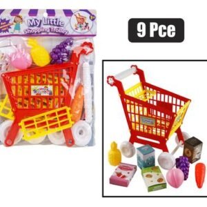 Playset shopping trolley 24x22cm