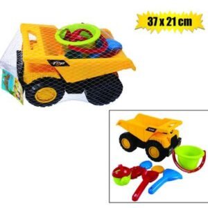 Beach truck with tilt & acc 37x21cm