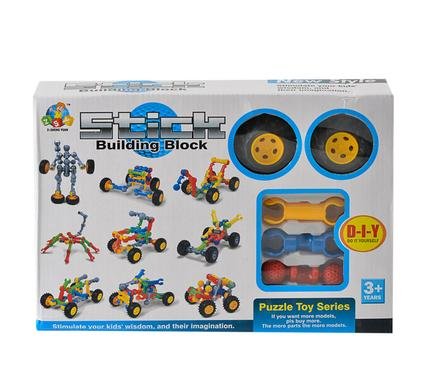 Building block diy stick set