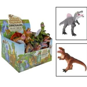 Animals dinosaur w/whistle 19-23cm