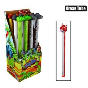 Novelty tube animal groan tube plastic