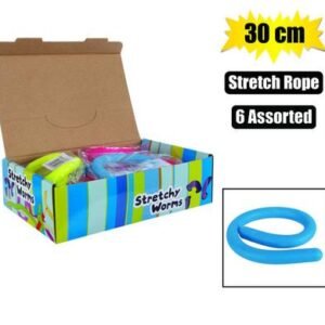 Novelty stretch worm 25cm