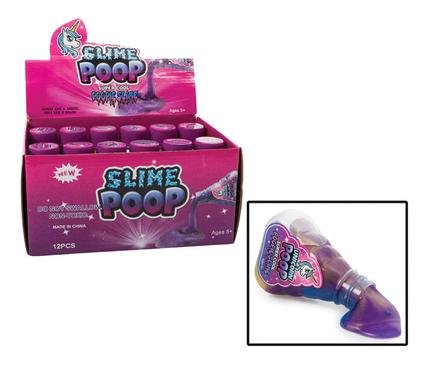 Novelty slime unicorn poop emoji