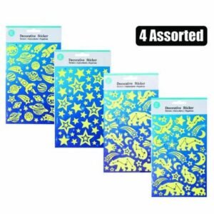 Sticker room decor glow-in-the-dark