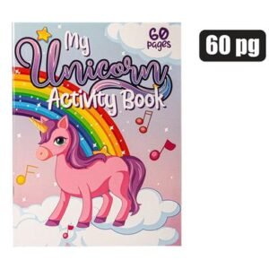 Book activity unicorn 60 pages