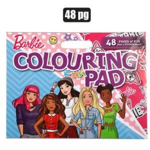 Book colouring pad barbie 48p