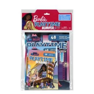 Book activity barbie playtime pack