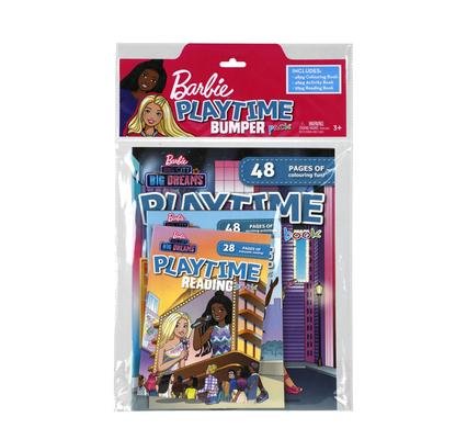 Book activity barbie playtime pack
