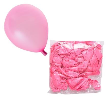 Balloons helium 1pc metallic pink f-01