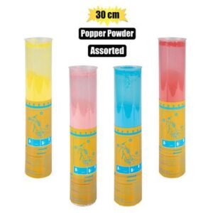 Party popper powder asstd 30cm
