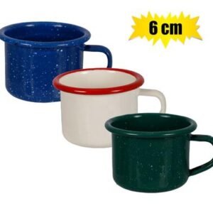 Cup enamel 6cm