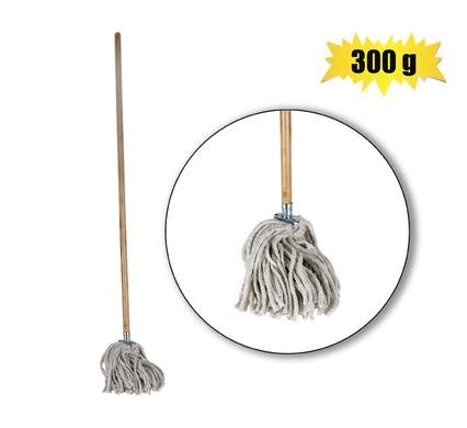 Mop cotton head 300g 1.2m handle