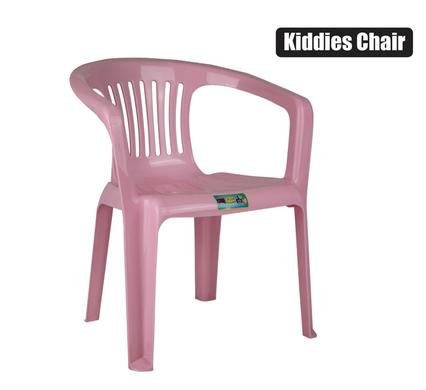 Chair kiddies w/armrest - pink