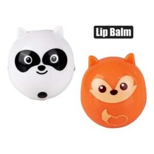 Lip balm ball shape animal assorted 12g