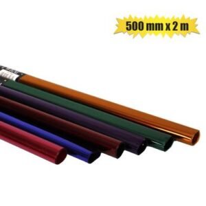 Gift-wrap cellophane asstd 500mmx2m