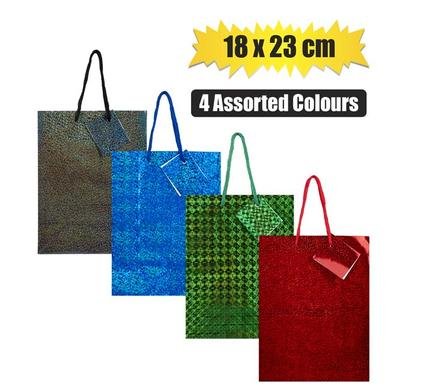 Gift-bag hologram med 18x23cm gloss