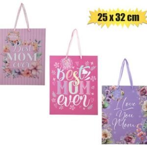 Gift-bag designer lrg 25x32cm mom