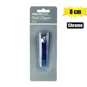 Nail clipper chrome 8cm foot h/glow