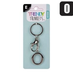 Keychain alpha metal o