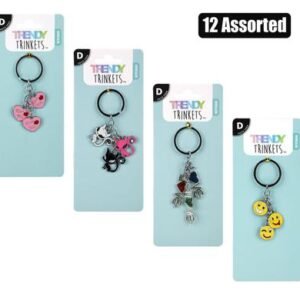 Keychain metal charms