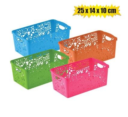 Basket pl multi purpose 25x14x10cm
