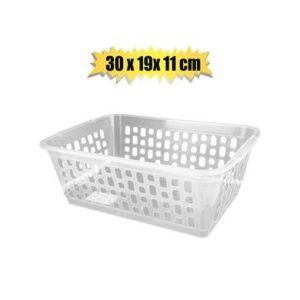 Basket pl natural 30x19x11cm