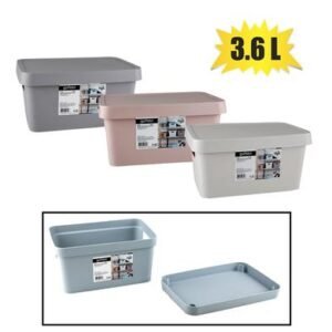 Storage box pl vinto design 3,6l w/lid