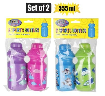 Water-bottles pl sports 355ml set-of-2