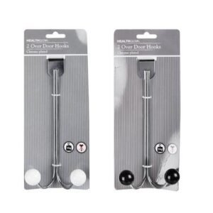 Hook hanger chrome pl 2 hooks over door