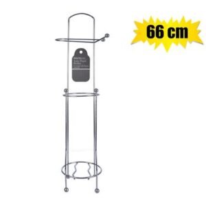 Toilet roll holder & dispenser 66cm chr